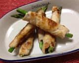 豚ロースでアスパラロール♪作り方4写真