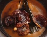 椎茸と昆布で作る甘めの出汁醤油作り方1写真