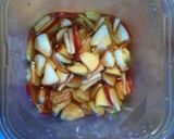 火を使わない!りんごのティーシロップ作り方3写真