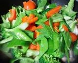 管理栄養士お勧め♪えびとホタテの野菜炒め作り方4写真