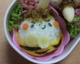 梅雨弁☆コロンとまんまる雷様おにぎり作り方11写真