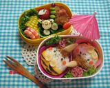 梅雨弁☆コロンとまんまる雷様おにぎり作り方12写真