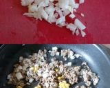 なんちゃって♪お手軽おつまみタコライス作り方1写真