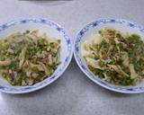 味噌味パスタ・・・中華風手作りパスタ作り方14写真