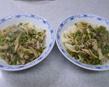 味噌味パスタ・・・中華風手作りパスタ作り方14写真