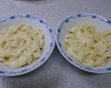 味噌味パスタ・・・中華風手作りパスタ作り方13写真