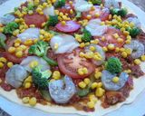 Pizza 生地(薄生地)作り方4写真