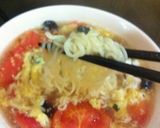 西紅柿鶏蛋湯麺（トマトと卵のラーメン）作り方9写真
