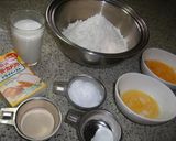 基本のパン生地☆手ごね☆作り方1写真