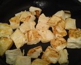 少ない材料で豆腐チャンプルー作り方1写真