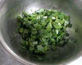 ◎豆腐の豚肉＆ニラ乗せ◆オーブン焼き◎作り方1写真