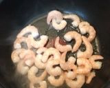 ★海老のしそニンニク炒め★作り方2写真