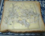 チーズとふわふわしらすのトースト作り方4写真
