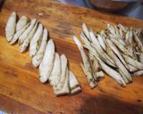 新ごぼうと豚肉のポン酢炒め作り方2写真