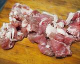 新ごぼうと豚肉のポン酢炒め作り方3写真