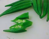 オクラの胡麻和え作り方3写真