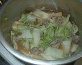 白菜・豚肉・たけのこのあっさり煮作り方6写真