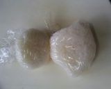 キャラ弁 てるてる坊主弁当作り方1写真