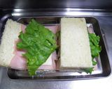 具沢山サンドイッチ♪ラップサンド作り方7写真