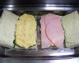 具沢山サンドイッチ♪ラップサンド作り方14写真