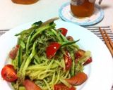 たっぷり野菜のバジル風味冷製パスタ♬作り方6写真