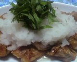 鶏もも肉漬込焼き・大根おろしたっぷりのせ作り方5写真