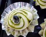 うずまき抹茶黒豆パン作り方8写真
