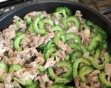 ゴーヤと豚肉の炒めもの作り方3写真