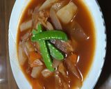 野菜だけでコク旨♪ダイエットトマトスープ作り方9写真