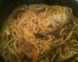 スパゲッティークリームソース作り方5写真