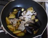 パパの炒めナス丼作り方5写真