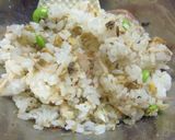 鯖と茗荷の混ぜご飯作り方4写真