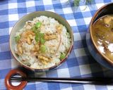 鯖と茗荷の混ぜご飯作り方5写真