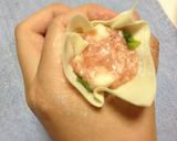 レンジで楽チン♪長芋入りサクサク焼売作り方3写真