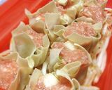レンジで楽チン♪長芋入りサクサク焼売作り方4写真