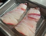 ⭕️せいろで作るふわふわ白身魚の黒酢蒸し作り方1写真
