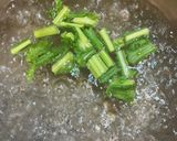 菜花のポタージュ♪作り方1写真