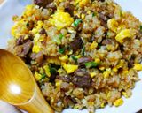 ☆焼き肉のタレで☆ピリ辛チャーハン☆作り方5写真