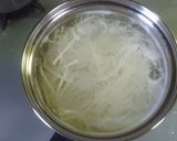 昆布茶汁の冷やしうどん作り方1写真