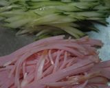 調理師直伝そうめんで汁なし韓国風あえそば作り方1写真