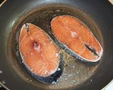 *塩麹+鮭のムニエル（バター焼き）*作り方3写真