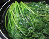 ほうれん草とえのき茸の七味ナムル作り方1写真
