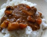 肉乗せカレー☆*:. .｡.:*☆作り方3写真