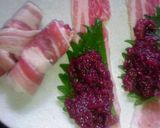 簡単うま☆豚バラ肉の梅しそ揚げ☆作り方2写真