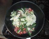 すき焼き風うどん♪簡単牛肉白菜豆腐作り方3写真