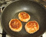 おからでヘルシー大葉でさわやかハンバーグ作り方4写真