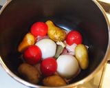 時短調理☆圧力鍋で塩麹まるごと野菜スープ作り方4写真