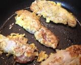 塩麹ささみのピカタ梅玉ねぎソースかけ作り方4写真