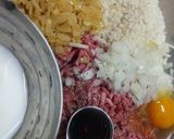 ハンバーグ✳１キロ作って半分は煮込みに✳作り方3写真