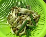 しめじいんげん♪ポン酢で♪ぽぽん♪作り方2写真